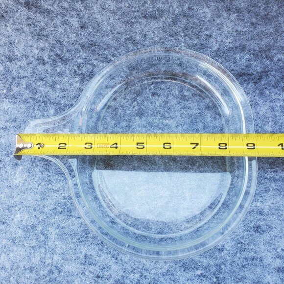 Vintage Corning Pyrex 600-B Clear Glass Pumpkin-Shaped Baking Dish Thanksgiving - Picture 2 of 7